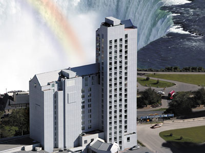 The Oakes Hotel Overlooking the Falls