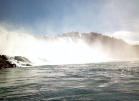 Photo of the American Falls in Niagara Falls, New York