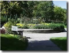 Photo of the Fragrance garden in Niagara Falls