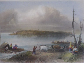 Barlett's View of Navy Island