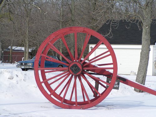 Willoughby Historical Museum- Wheel