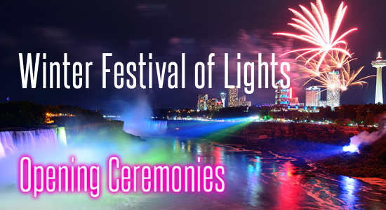 winter festival of lights- opening ceremony