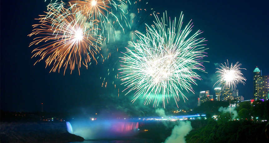 Niagarafalls illumination