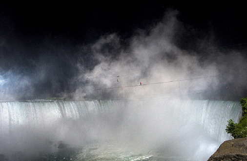 Nik Wallenda's Historic Wire Walk across Niagara Falls